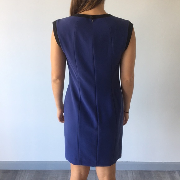 Blue Chain detail dress Rebecca Taylor 8 - Picture 4 of 8